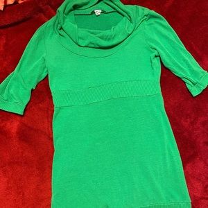 Green Turtleneck